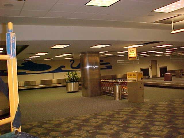 Completed commercial interior ceiling