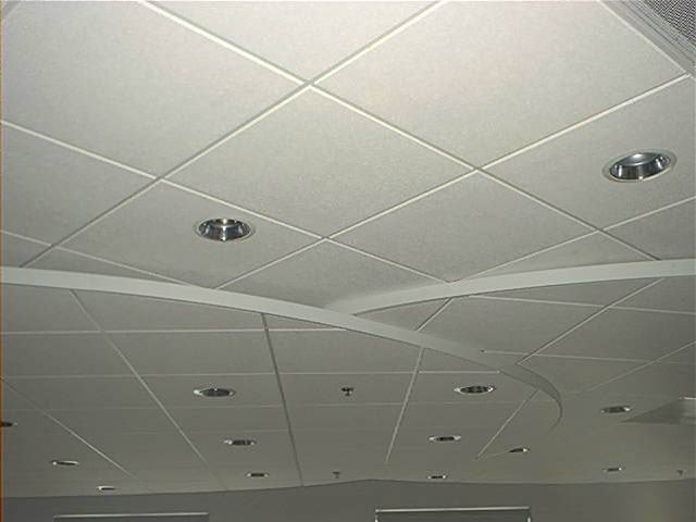 Geometric acoustical ceiling detailing